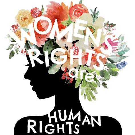 Women's Rights are Human Rights Women’s Rights Symbols, Womens Rights Are Human Rights, Women Protesting, Basic Human Rights, 2024 Quotes, All Eyez On Me, Protest Art, Small Drawings, Rosie The Riveter