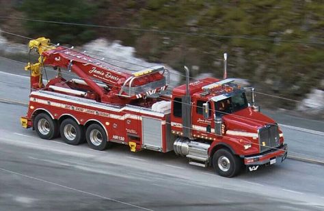 SWEEEEEET Rotator Jamie Davis, Heavy Wreckers, Canada Weather, Heavy Haul, Towing And Recovery, Scania V8, Western Star, Rescue Vehicles, Heavy Duty Trucks