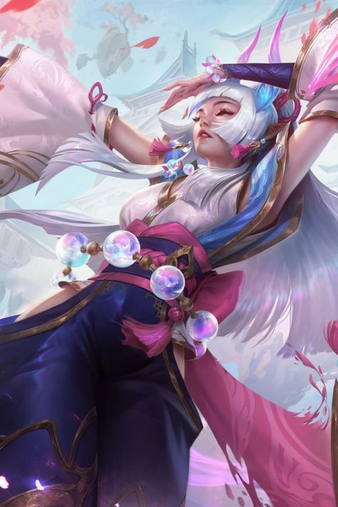 Syndra Leagues of Legends Wildrift Spirit Blossom Syndra, Leg Of Legend, Spirit Blossom, Legend Images, Champions League Of Legends, Lol Champions, League Of Legends Game, Legend Games, Desktop Wallpaper Design