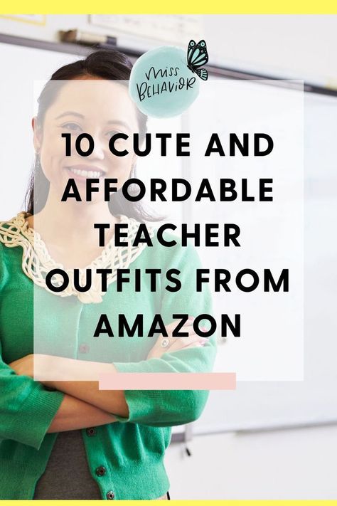 Teacher Outfits From Amazon Special Needs Teacher Outfits, School Psychologist Outfits, Sped Teacher Outfits, Parent Teacher Conferences Outfit, School Counselor Outfits, Special Education Teacher Outfits, Elementary School Teacher Outfits, School Picture Outfits, Teacher Outfits Amazon