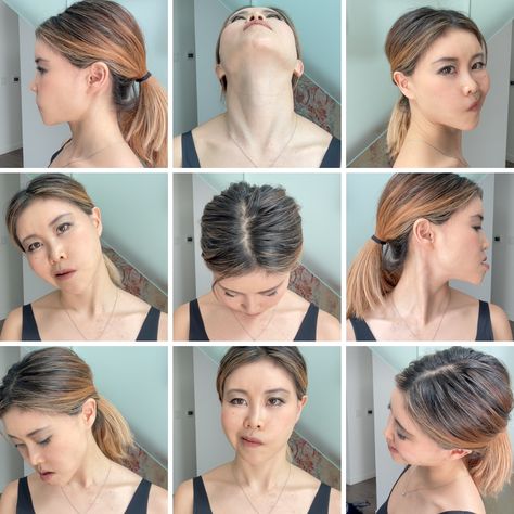 Asymmetrical Face, Face Symmetry, Jaw Exercises, Jawline Exercise, Face Yoga Facial Exercises, Neck Exercises, Body Weight Leg Workout, Slimmer Face, Face Exercises