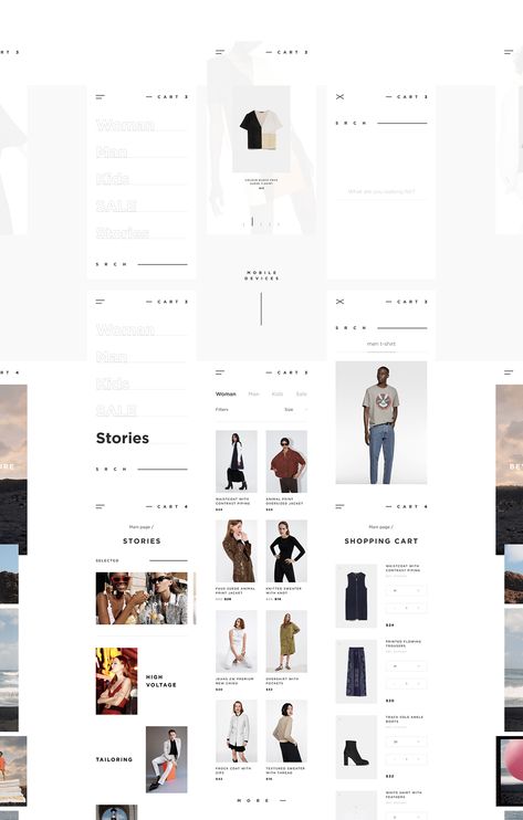 ZARA — UX/UI Redesign. For people, not for fashion. on Behance Zara App, Brand Message, Ui Design Website, How To Make Animations, Fashion Art Illustration, Ux Ui, Ui Design, Art Illustration, Fashion Art