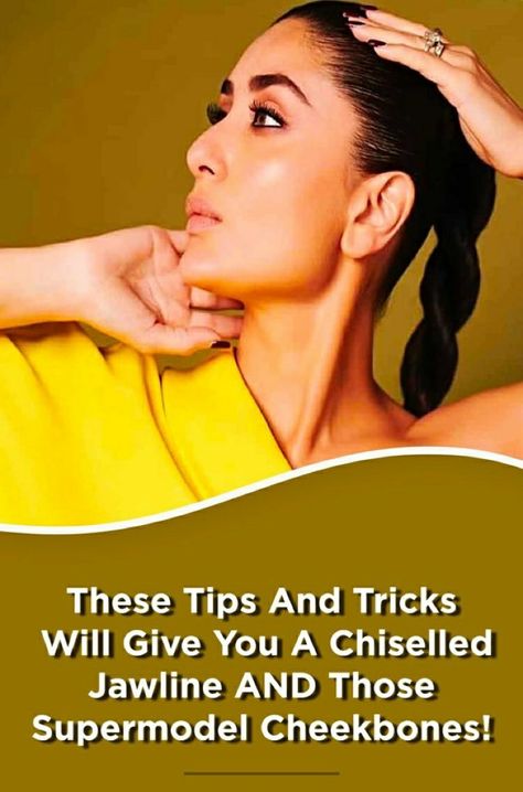 Sculpted Face Exercise, How To Have Jawline Women, How To Get Perfect Jawline Women, How To Get Defined Cheekbones, Chiseled Face Women, How To Get A Defined Jawline, Perfect Jawline Women, Pretty Jawline, Jawline Exercise Women