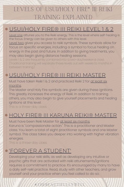 History Of Reiki, Reiki Training Level 1, Types Of Reiki, Reiki Explained, Holy Fire Reiki, Magick Crafts, Karuna Reiki, Reiki Room, Reiki Classes