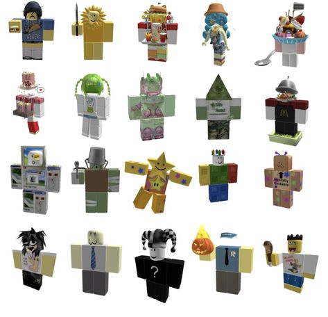 Roblox Map Ideas, Robloxian 2.0 Outfits, Clowncore Roblox Avatar, Simple Roblox Avatars R6, D4shie Roblox Style, Frutiger Aero Roblox Avatar, Og Roblox Avatars, Random Roblox Avatar, Roblox Avatars Funny