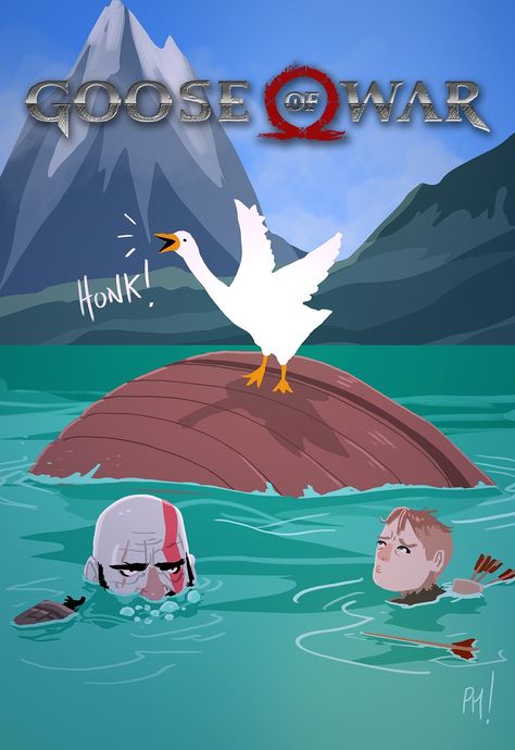 Drawings Of Fish, Cool Jellyfish, Jellyfish Pictures, Goose Game, God Of Wars, Duck Wallpaper, Duck Art, The Goose, Funny Duck