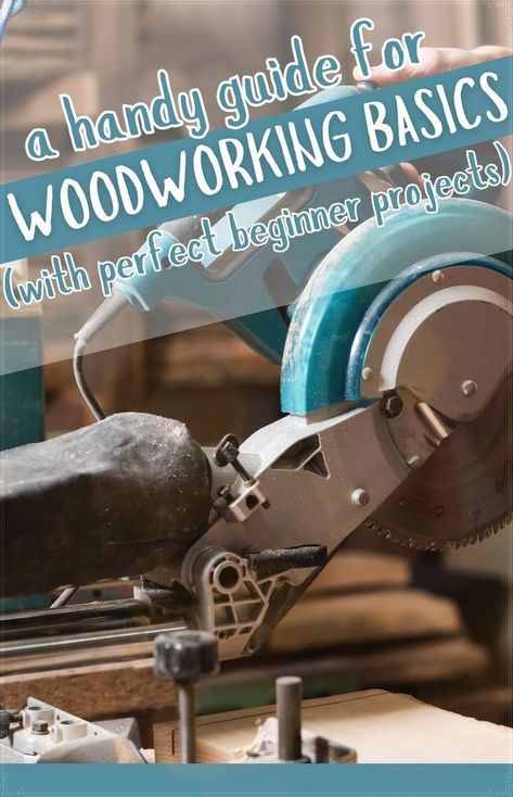 Learn the woodworking basics for beginners. This beginners guide to woodworking shares everything you need to know on how to start woodworking. Learn the basic woodworking tools and techniques to make your first DIY wood projects. With small woodworking projects you can make as a novice woodworker. Wood Project Ideas, Basic Woodworking, Woodworking Tools For Beginners, Domino Magazine, Woodworking Basics, Pocket Hole Jig, Small Woodworking Projects, Wood Candle Sticks, Learn Woodworking