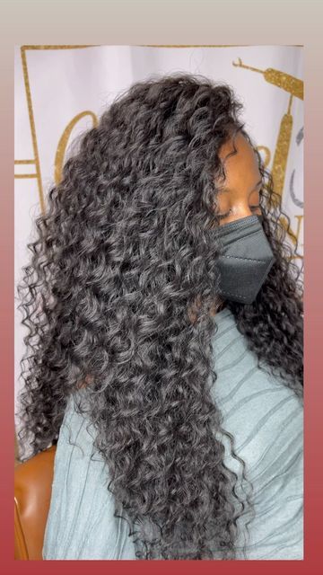 Freetress Deep Twist Crochet, Deep Twist Crochet Braids, Freetress Deep Twist, Crochet Hair Styles Freetress, Mommy Hairstyles, Crochet Hairstyles, Big Hair Dont Care, Crochet Braid Styles, Protective Hairstyle