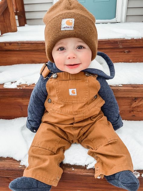 Overalls Baby Carhartt Overalls Outfit, Babies In Overalls, Baby Overalls Outfit, Baby In Overalls, Baby Boy Overalls Outfit, Baby Carhartt Overalls, Carhartt Overalls Outfit, Boys In Overalls, Overalls Baby Boy