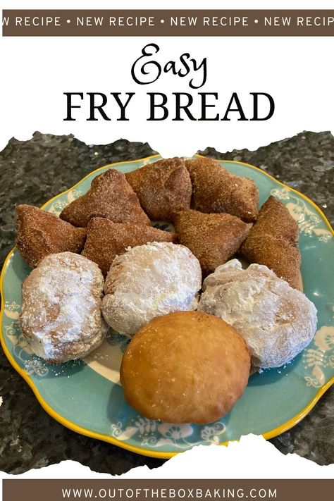 Easy Fry Bread, Easy Fry Bread Recipe, Foolproof Cake Recipe, Donuts Fried, Savory Chocolate, Fry Bread Recipe, Fried Bread Recipe, Fried Bread, Southern Desserts