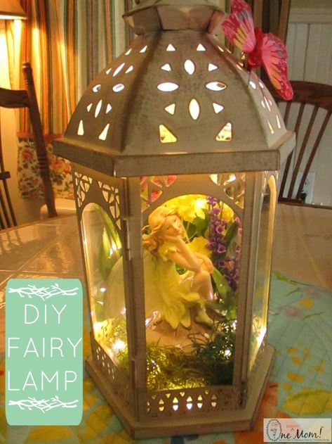 Fairy Lantern, Fairy Lanterns, Lantern Ideas, Fairy Jars, Fairy Crafts, Fairy Decor, Garden Lanterns, Fairy Garden Houses, Fairy Lamp