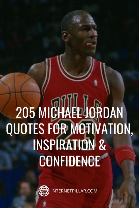 205 Michael Jordan Quotes for Motivation, Inspiration & Confidence - #quotes #bestquotes #dailyquotes #sayings #captions #famousquotes #deepquotes #powerfulquotes #lifequotes #inspiration #motivation #internetpillar Confident Sports Quotes, Motivational Quote For Athlete, God And Sports Quotes, Champion Quotes Motivation Inspirational, Quotes On Sports Motivation, Confidence In Sports Quotes, Mj Quotes Michael Jordan, Quotes For Athletes Confidence, Quotes About Confidence In Sports