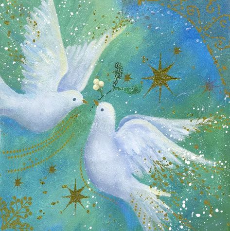 Images Noêl Vintages, Dove Painting, Dove Pictures, Prophetic Art, White Dove, White Doves, Jesus Art, Catholic Art, Dreamy Art