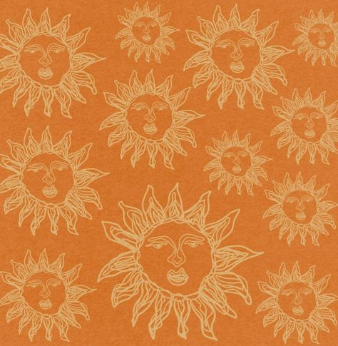 Yellow Hippy Aesthetic, Aesthetic Widget Pictures Summer, Boho Orange Aesthetic, Hippy Asthetic Picture, 70s Aesthetic Prints, Bohemian Widgets, 70s Esthetics, 70s Phone Theme, Hippie Asthetic Picture