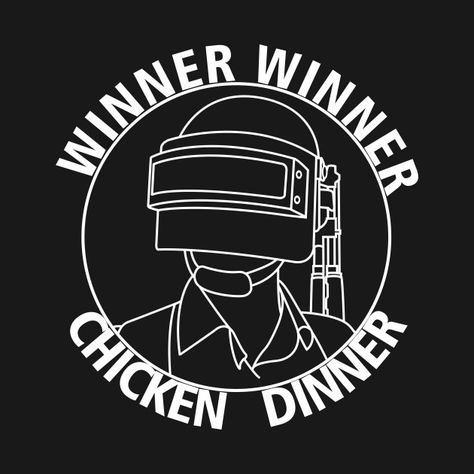 Work Motivational Quotes, Winner Winner Chicken Dinner, Graphic Tshirt Design, Pubg Mobile, Diy Shirt, Tshirt Design, Fortnite, Shirt Designs, Graphic Tshirt