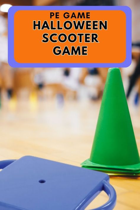 Halloween Gym Games Physical Education, Pe Games For Special Needs Kids, Special Ed Pe Activities, Halloween Phys Ed Games, Fall Pe Activities, Prek Gym Games, Primary Pe Games, Halloween Elementary Pe Games, Fall Themed Pe Games