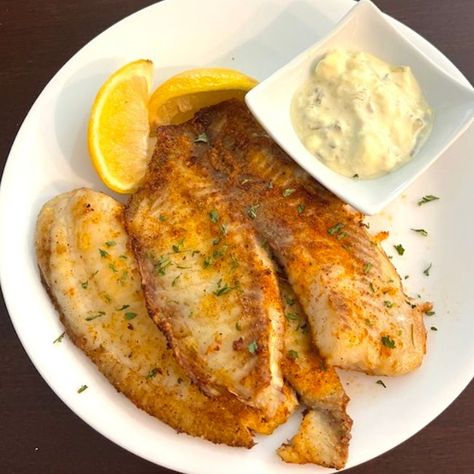 How to Cook Frozen Tilapia in an Air Fryer Talipia Air Fryer, Tilapia Air Fryer Recipes Panko, Frozen Talipia Recipes Airfryer, Frozen Tilapia In Air Fryer, Tilapia Fillet Recipe Air Fryer, Homemade Turkey Sausage, Frozen Tilapia, Air Fryer Fish Recipes, Blackberry Dessert