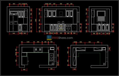 14.Technical drawings of the Kitchen AutoCAD blocks free download Kitchen Details Drawing, Kitchen Layout Drawing, Kitchen Elevation Drawing, Kitchen Working Drawing Details, Kitchen Technical Drawing, Kitchen Cabinets Drawing, Autocad Elevation Drawings, Kitchen Window Ideas, Bed Blocks