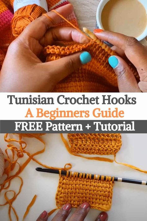 Tunisian Hooks, Tl Yarn Crafts, Crochet Handles, Tunisian Crochet Pattern, Tunisian Crochet Hook, Crochet Tools, Afghan Patterns, Tunisian Crochet, Baby Yarn