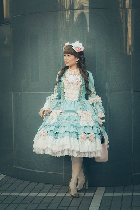 Angelic Pretty Tea Party in Tokyo – JFashionista Mode Harajuku, Japanese Lolita Fashion, Girl Skirts, Estilo Harajuku, Lolita Outfits, Style Kawaii, Clothing Designs, Dress Princess, Princess Girl