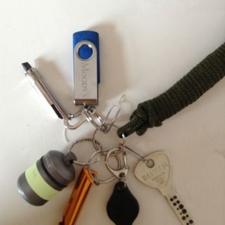 My Survival/Urban Keychain Paracord Key Fob, Desert Island, Edc Gear, Everyday Carry, Key Fob, Paracord, Screwdriver, The Past, Personalized Items