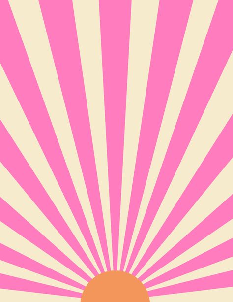 Sun poster design, made online on Canva. Bedroom/bathroom decor. Online Message me for order/designs. Beige, pink and orange The Sun Poster, Sun Poster, Random Patterns, Aesthetic Prints, Orange Rooms, Online Message, Dorm Walls, Pink Posters, Here Comes The Sun