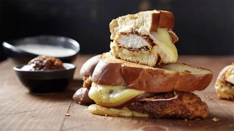 How to Use Challah Bread: 9 Recipe Ideas Best Challah Recipe, Chicken Grilled Cheese Sandwich, Buffalo Chicken Grilled, Chicken Grilled Cheese, Football Sunday Food, Buffalo Chicken Grilled Cheese, Grilled Cheese Sandwich Recipe, Cheese Sandwich Recipe, Grilled Cheese Recipe