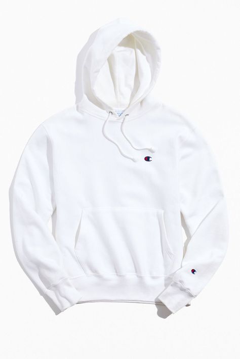 White Champion Hoodie, Champion Clothing, Champion Pullover, Suite Life, Trendy Hoodies, Comfy Clothes, Vsco Girl, Outfit Jeans, Sweatshirt Outfit