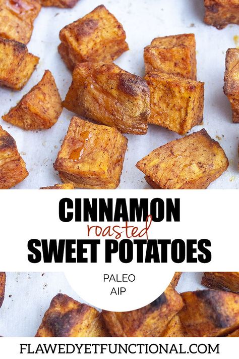 Paleo Potatoes Recipes, Sweet Potato Aip Breakfast, Sweet Potato Whole 30 Recipes, Whole 30 Recipes Sweet Potato, Aip Roasted Vegetables, Quick Easy Aip Meals, Gf Df Sweet Potato Recipes, Autoimmune Paleo Recipes Breakfast, Aip Sides Dishes