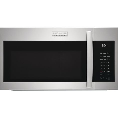 Frigidaire Gallery 1.9 Cu. Ft. Over the Range Microwave in Smudge-Proof Stainless Steel | The Home Depot Canada Wall Microwave, Frigidaire Gallery, Drawer Dishwasher, Stainless Steel Microwave, Range Microwave, Built In Microwave, Oven Range, Kitchen Upgrades, Cooking Accessories