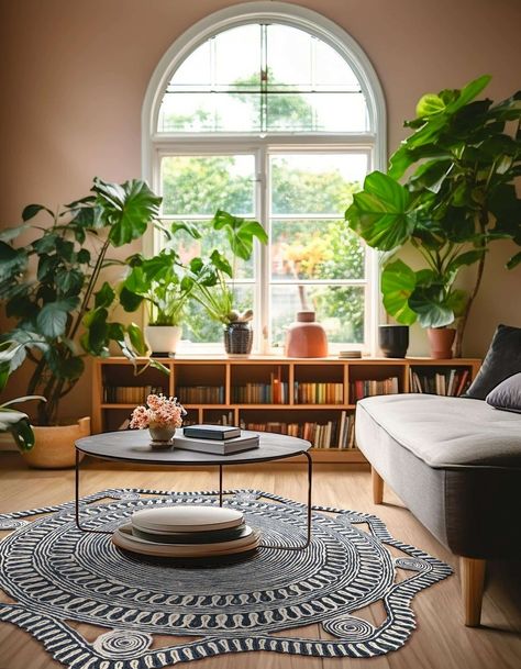 Handmade Braided Jute Navy and White Rug. 3' 1 x 3' 1 Round. Perfect for Patio. Styles: modern Patterns: geometric, striped Hearth Rug, Outdoor Table Runner, Moroccan Trellis, All Modern Rugs, Rugs Uk, Clearance Rugs, Gray Rug, Modern Kilim, Solid Rugs