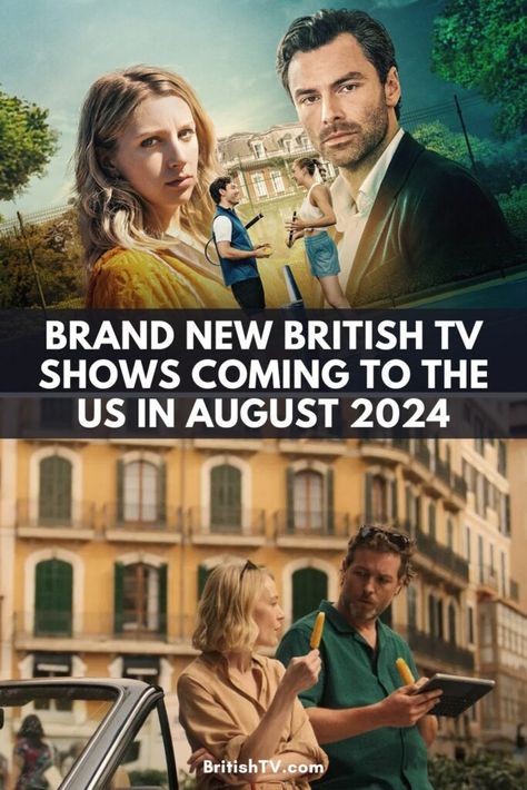 15 Brand New British TV Shows Coming to the US in August 2024 - BritishTV.com British Shows, British Mystery Series, Mystery Tv Shows, British Tv Mysteries, British Period Dramas, British Tv Comedies, Amazon Prime Shows, British Movies, British Tv Series