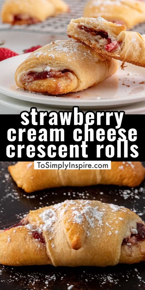 Crescent Desserts, Pillsbury Crescent Recipes, Opalescent Sapphire, Easy Crescent Roll Recipes, Crescent Roll Recipes Dessert, Crescent Roll Recipes Dinner, Recipes Using Crescent Rolls, Crescent Roll Dessert, Golden Morning