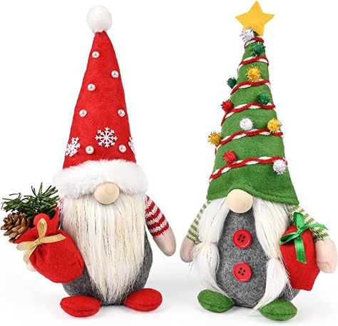 Christmas Stocking Gifts, Santa Doll, Santa Figurines, Elf Ornaments, Elf Doll, Gnome Ornaments, Christmas Gnomes, Christmas Plush, Christmas Decorations Ornaments