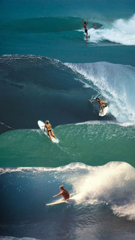 Surf surfing vintage wave ocean bikini beach tropical Hawaii summer Surfing Vintage, Surfing Aesthetic, Surf Aesthetic, Hawaii Summer, Surfing Photos, Surf Vibes, Vintage Waves, Surfing Pictures, Surf Poster