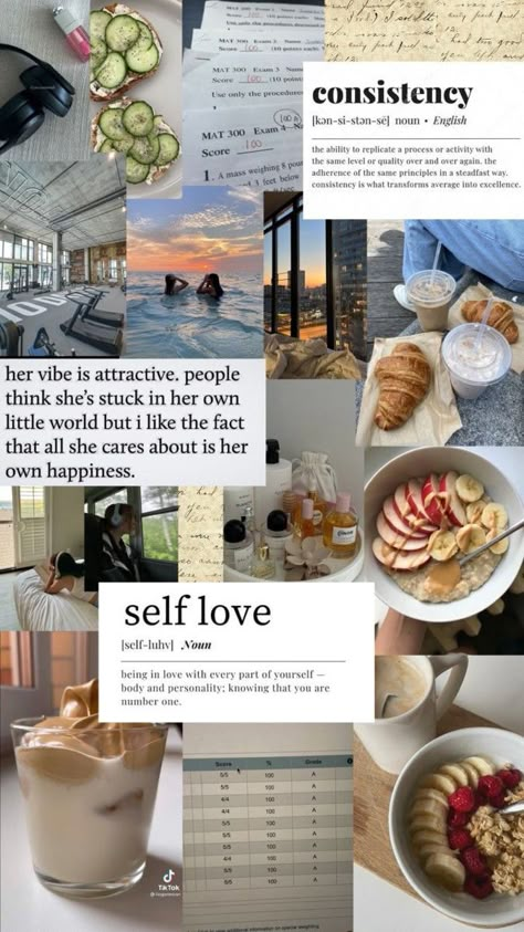 Workout Aesthetic Motivation, Productive Woman, Motivational Workout Quotes, Lifestyle Moodboard, Motivation To Work Out, Productive Lifestyle, Studera Motivation, Motivation To Work, Vision Board Collage