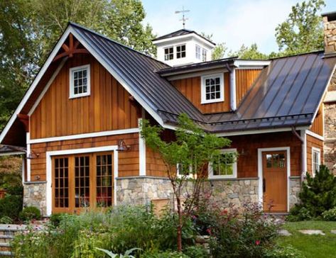 Dreaming Of Home — Stone And Cedar Shake Exteriors Metal Roof Cedar Siding, Cedar Houses, Cedar Shake House, Shake House, Exterior House Stone, Craftsman Home Exterior, Cedar Shake Siding, Primitive Tree, Cedar Shake