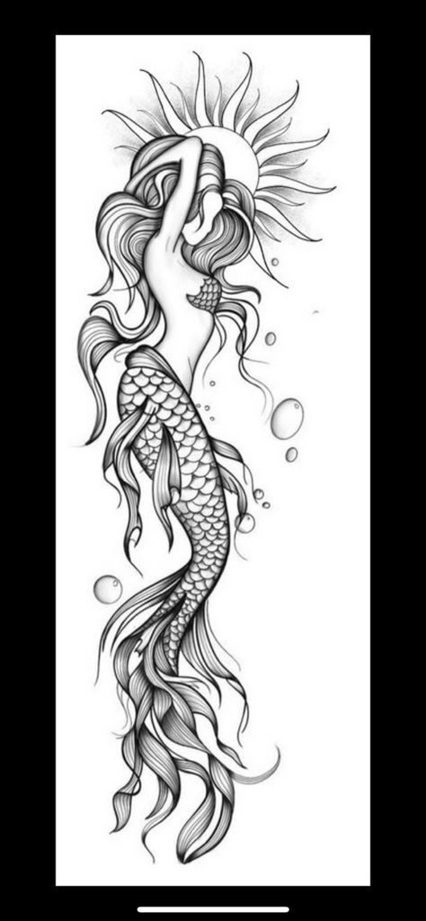 Pisces Tattoo Fish, Pisces Tattoo Designs For Women, Pisces Goddess Tattoo, Pisces Drawing, Beachy Tattoos, Pisces Tattoo Designs, Pisces Tattoo, Pisces Tattoos, Goddess Tattoo