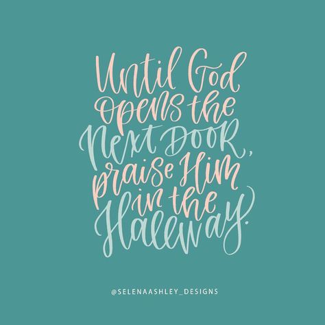 Praise Him In The Hallway, Quotes Inspirational Deep, Praise Him, Handlettering Quotes, Inspirational Quotes About Strength, Hand Lettering Quotes, 5x7 Print, Girl Boss Quotes, Boss Quotes