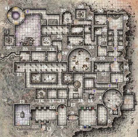 Sunless Citadel, The Yawning Portal, Dragon Priest, Map Inspiration, Dnd 5, Dungeon Room, Fantasy Map Making, Isometric Map, Dnd Stories