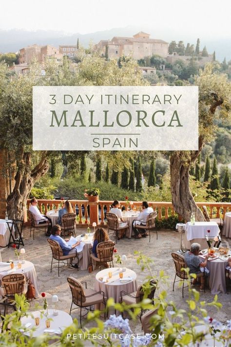 See the best of Mallorca in 3 days | Itinerary in Soller, Deia, Valldemossa and Palma | Spain Travel Palma Majorca Spain, Mallorca Itinerary, Best Cities In Spain, Deia Mallorca, Palma Spain, Backpacking Spain, Mallorca Island, Spain Itinerary, Spain Culture