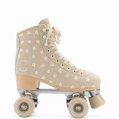 Skating into the weekend Born on Fifth by Emily Hertz Roller Skates Workout, Skate 4, Raffia Shoes, Skate Aesthetic, Natural Luxury, Skateboard Girl, Roller Skate, Interior Fabric, Roller Skates