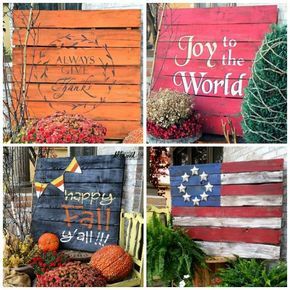 37 Whole Pallet Projects, AKA Things You Can Build Without Taking a Pallet Apart Fall Pallets, Wooden Pallet Furniture, Pallet Creations, Wooden Pallet Projects, Recycled Pallets, Pallet Outdoor, Pallet Garden, Pallet Crafts, Pallet Painting