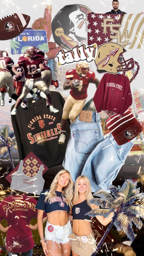 #fsu #floridastate #gonoles #noles #seminoles #collegefootball #gameday #saturdayfootball Fsu Gameday, Life After High School, Seminole Florida, Dream College, Sports Romance, Dream School, College Town, Florida State University, Flo Rida