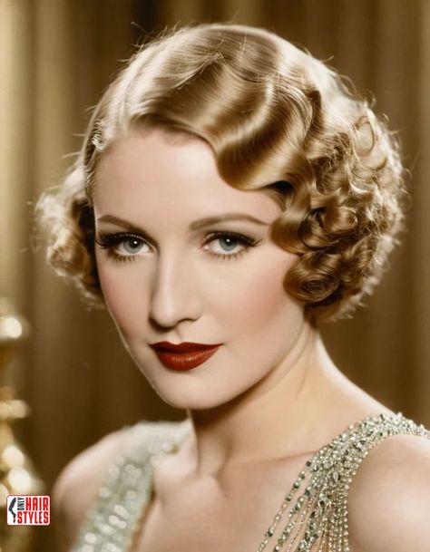 6. Curly Flapper Bob | 10 Timeless 1920S Hairstyles That Define The Roaring Twenties The 1920s, also known as the Roaring Twenties, was a decade of change and revolution, especially in the world of fashion and beauty. It was a time when women were gaining independence, and their hairstyles reflected this new sense of freedom. From short bobs to glamorous finger waves, the. 1920s Fingerwaves Short Hair, Hair 1920s Hairstyles, Easy 1920s Hairstyles Short Hair, Gatsby Hair Short, 20s Hairstyles Short, 1920s Womens Hair, Twenties Hairstyles, Easy 1920s Hairstyles, 1920s Hair Long Gatsby