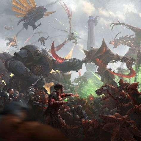 ArtStation - Magic the Gathering: The Brother's War Marketing Art Mtg Art, Cool Pixel Art, Fiction Idea, Fantasy Battle, Warhammer Art, Fantasy Places, Wizards Of The Coast, Dark Souls, Magic The Gathering