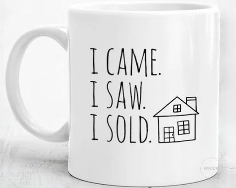 Real Estate Marketing Quotes, Funny Real Estate, Real Estate Agent Gift, Real Estate Closing Gifts, Real Estate Marketing Design, Real Estate Gifts, Real Estate Humor, Sarcastic Gifts, Office Signs