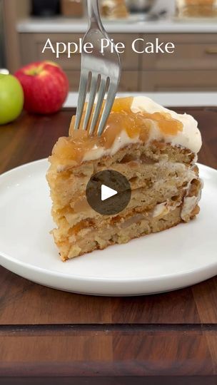 879K views · 10K reactions | You guys, I’m OBSESSED with this Apple Pie Cake!  It’s the ultimate Thanksgiving dessert. Comment ‘Apple Pie,’ and I’ll send you the recipe! #applepie #applepierecipe #applepiecake #applepiecake #cakerecipe #Thanksgiving #ThanksgivingDesserts #desserts #easydessertrecipe #bakedwithlove #bakinglove #holidaybaking #eeeeeats #explorepage | The Salty Cooker Apple Pie Poke Cake, The Salty Cooker, Apple Pie Cake, Pumpkin Treats, Keto Pumpkin, Apple Dessert Recipes, Pumpkin Treat, Food Holidays, Apple Dessert