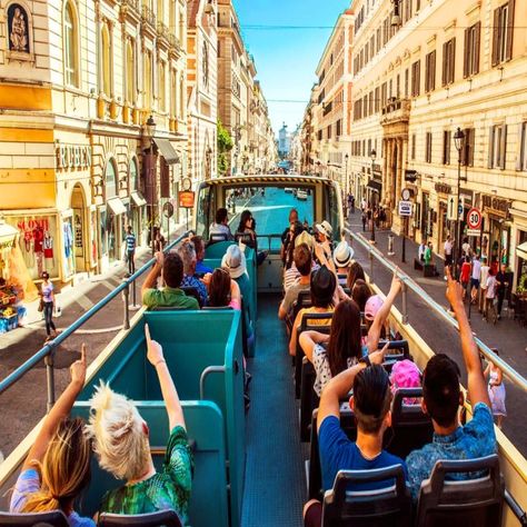 Rome Sightseeing Bus Tours - Best Deals 2021 | Hop-On Hop-Off Bus Bus Tour, Music Tour Bus Aesthetic, Rome Hop On Hop Off Bus, Paris Hop On Hop Off Bus, Rome Sightseeing, London Bus Tour, Real Looking Baby Dolls, New York City Bus Tours, Sightseeing Bus