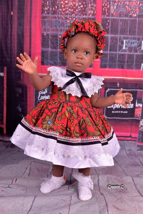 Ball dress Baby Ankara Gown, Ankara Dress For Girl Child, Ankara Ball Gown For Kids, Ankara Ball Gown, African Dresses For Kids, Ankara Gown, Ankara Gown Styles, Dress For Baby